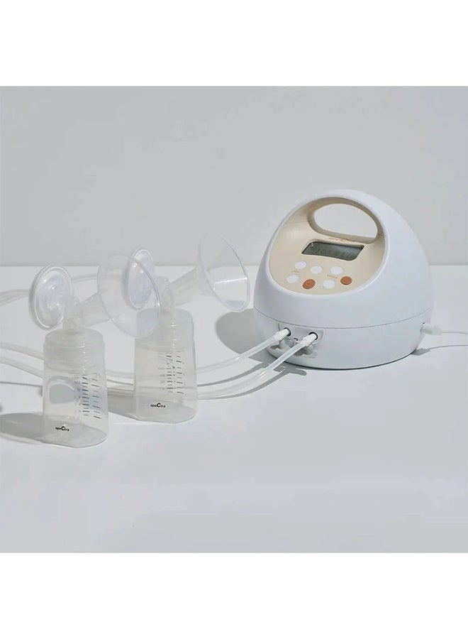 Spectra S2 Pro Double Electric Breast Pump-With Hospital Grade Adjustable Suction-Massage & Expression Modes-With Backflow Protection-Low Noise - Image 2